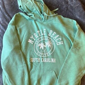 Myrtle Beach South Carolina Green Pullover Hoodie unisex